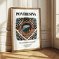 Pontresina, Switzerland – Travel Poster, styled in a charming Paris street view