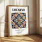 Locarno, Switzerland – Away From Home Poster, styled in a charming Paris street view