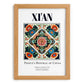 Xi'an, China – Travel Poster, set in oak frame
