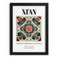 Xi'an, China – Travel Poster, in sleek black frame