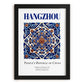 Hangzhou, China – Travel Wall Decor, in sleek black frame