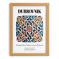 Dubrovnik, Croatia – Travel Poster, set in oak frame