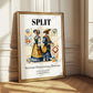 Split, Croatia – Travel Print, styled in a charming Paris street view