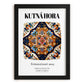 Plzeň, Czech Republic – Travel Poster, in sleek black frame