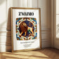 Znojmo, Czech Republic – Travel Print, styled in a charming Paris street view