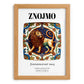 Znojmo, Czech Republic – Travel Print, set in oak frame
