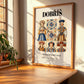 Dobříš, Czech Republic – Travel Print, clean layout with no caption