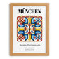 München, Germany – Travel Memories Wall Print, set in oak frame