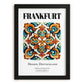 Frankfurt, Germany – Dream Destination Decor, in sleek black frame