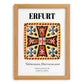 Erfurt, Germany – Travel Wall Art, set in oak frame