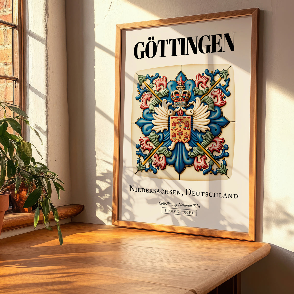 Göttingen, Germany – Travel Wall Decor, clean layout with no caption