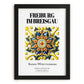 Freiburg Im Breisgau, Germany – Travel Print, in sleek black frame