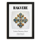 Rakvere, Estonia – Away From Home Poster, in sleek black frame
