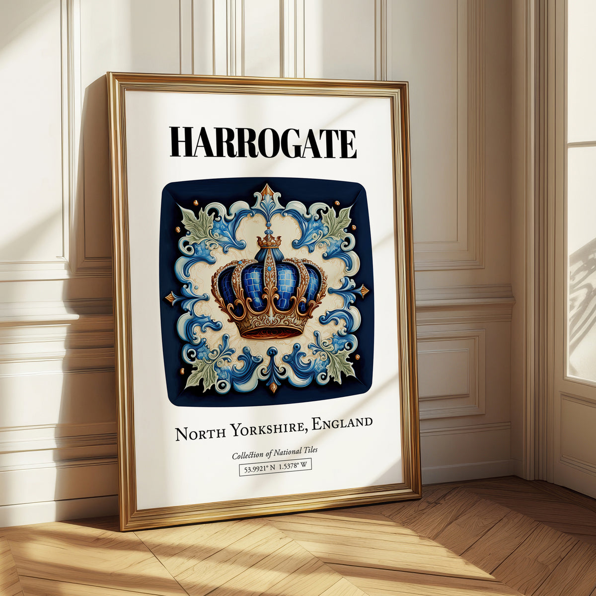 Harrogate, England – Travel Wall Decor, styled in a charming Paris street view