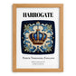 Harrogate, England – Travel Wall Decor, set in oak frame