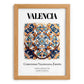 Valencia, Spain – Cityscape Wall Art, set in oak frame