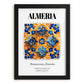 Almeria, Spain – Travel Wall Art, in sleek black frame