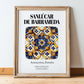 Sanlúcar De Barrameda, Spain – Travel Print, in wooden frame leaning on the floor