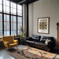 Almuñécar, Spain – Cityscape Wall Art, unframed on coastal sand