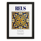 Reus, Spain – Travel Wall Decor, in sleek black frame