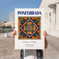 Ponferrada, Spain – Travel Wall Art, no-text version framed in wood