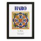 Haro, Spain – Dream Destination Decor, in sleek black frame