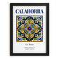 Calahorra, Spain – Travel Poster, in sleek black frame