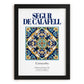 Segur de Calafell, Spain – Travel Print, in sleek black frame