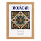 Mojácar, Spain – Travel Poster, set in oak frame
