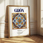 Gijón, Spain – Travel Wall Art, styled in a charming Paris street view