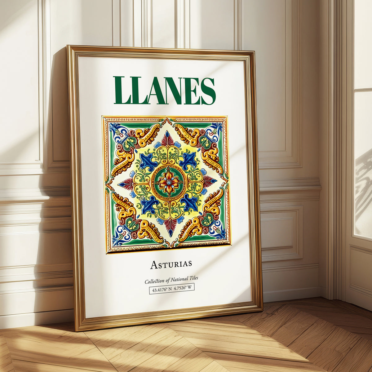 Llanes, Spain – Travel Wall Art, styled in a charming Paris street view