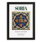 Soria, Spain – Travel Wall Art, in sleek black frame
