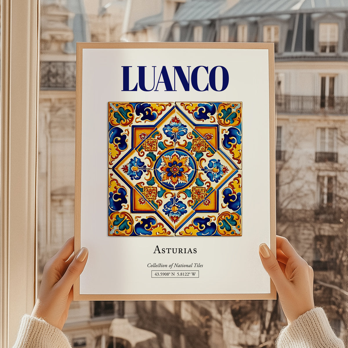 Luanco, Spain – Travel Poster
