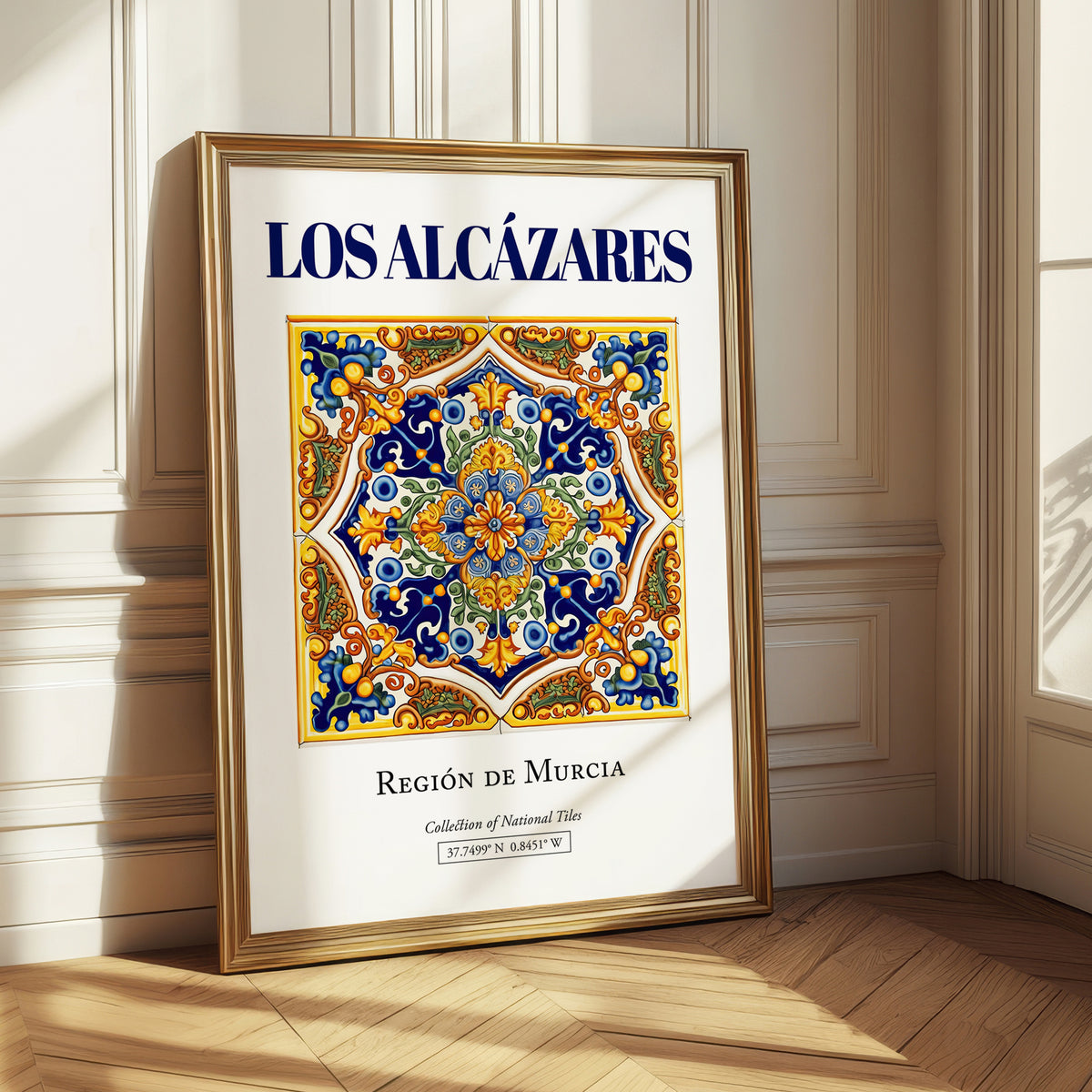 Los Alcázares, Spain – Travel Poster, styled in a charming Paris street view
