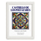 Castrillo de los Polvazares, Spain – Cityscape Wall Art, placed in minimal white frame
