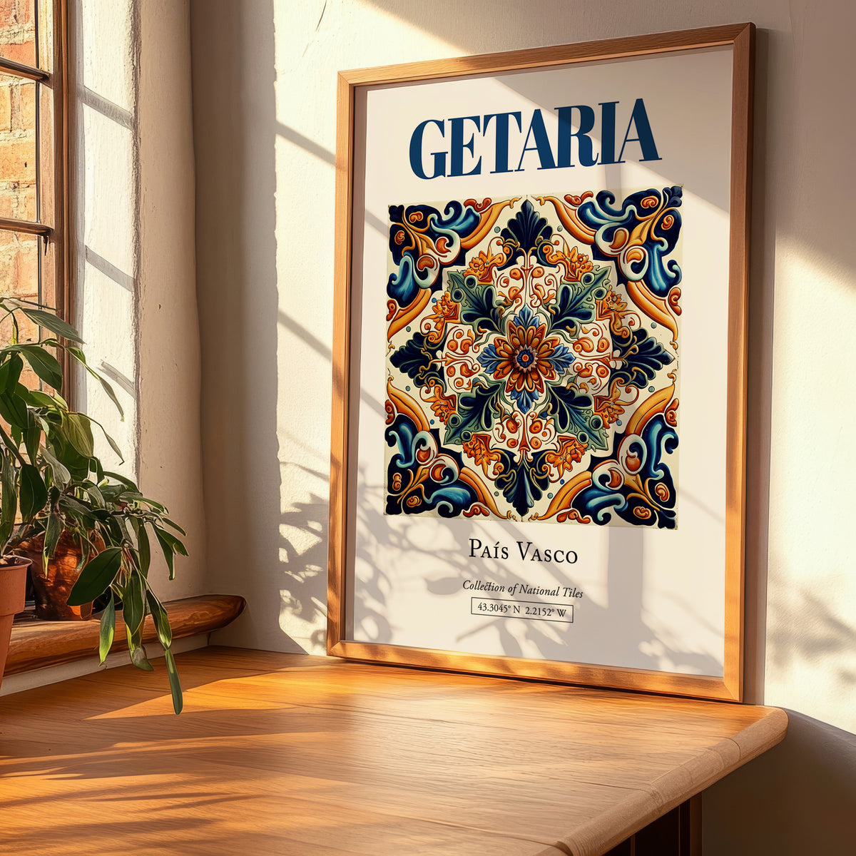 Getaria, Spain – Travel Wall Art, clean layout with no caption