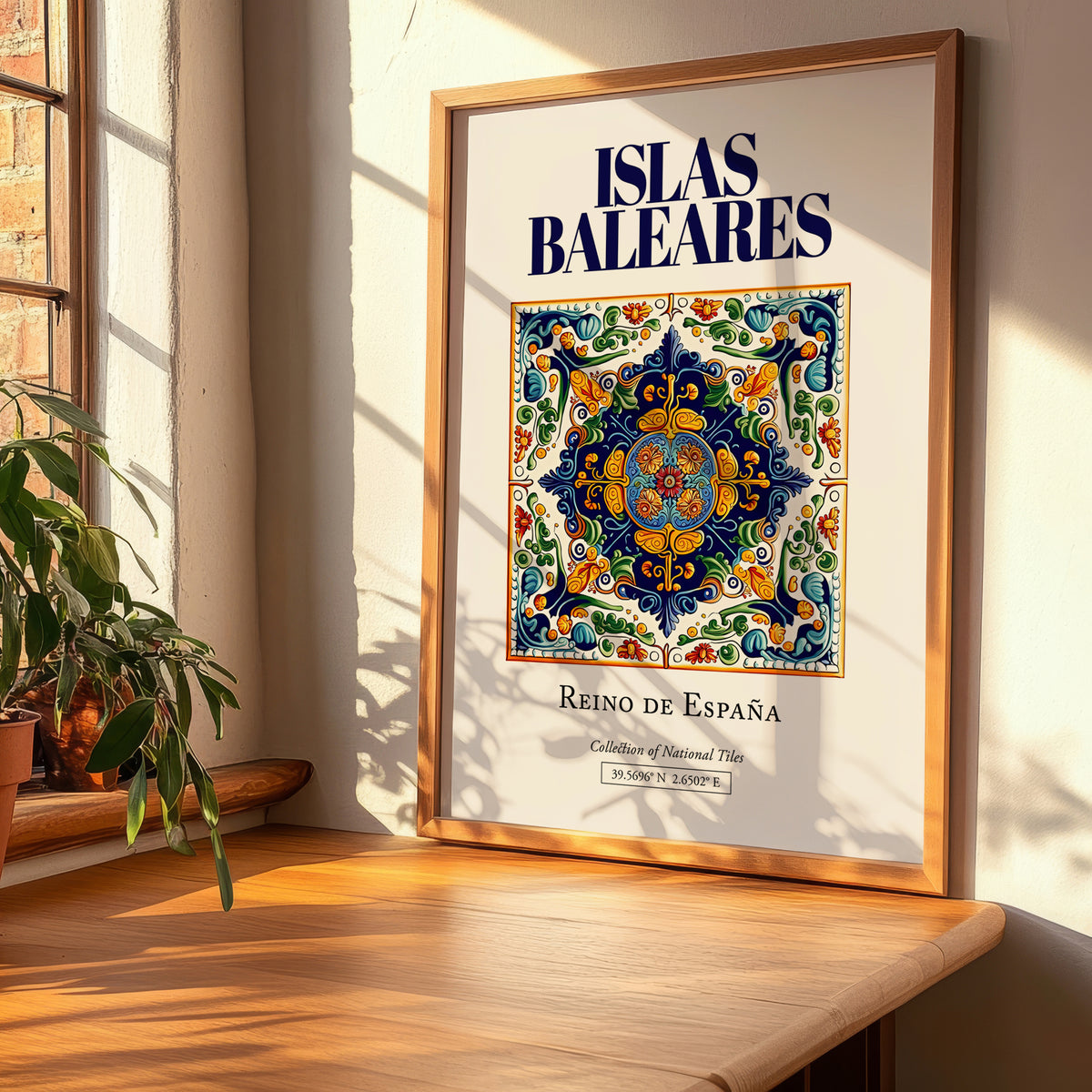 Islas Baleares, Spain – Travel Wall Decor, clean layout with no caption