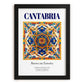 Cantabria, Spain – Travel Memories Wall Print, in sleek black frame