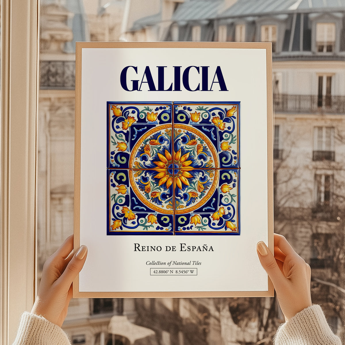 Galicia, Spain – Retro Travel Poster