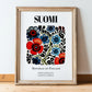 Suomi, Finland – Travel Wall Decor, in wooden frame leaning on the floor