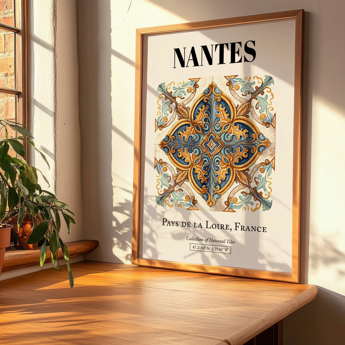 Nantes, France – Wanderlust Wall Decor, clean layout with no caption