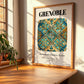 Grenoble, France – Travel Print, clean layout with no caption