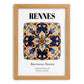Rennes, France – National Pride Wall Decor, set in oak frame