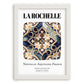 La Rochelle, France – Historic Cities Art Print, placed in minimal white frame