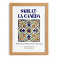 Sarlat-la-Canéda, France – Travel Print, set in oak frame