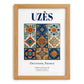 Uzès, France – Travel Print, set in oak frame