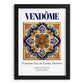 Vendôme, France – Travel Poster, in sleek black frame