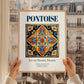 Pontoise, France – Retro Travel Poster