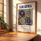 Lourdes, France – Away From Home Poster, clean layout with no caption