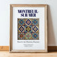 Montreuil-sur-Mer, France – Dream Destination Decor, in wooden frame leaning on the floor